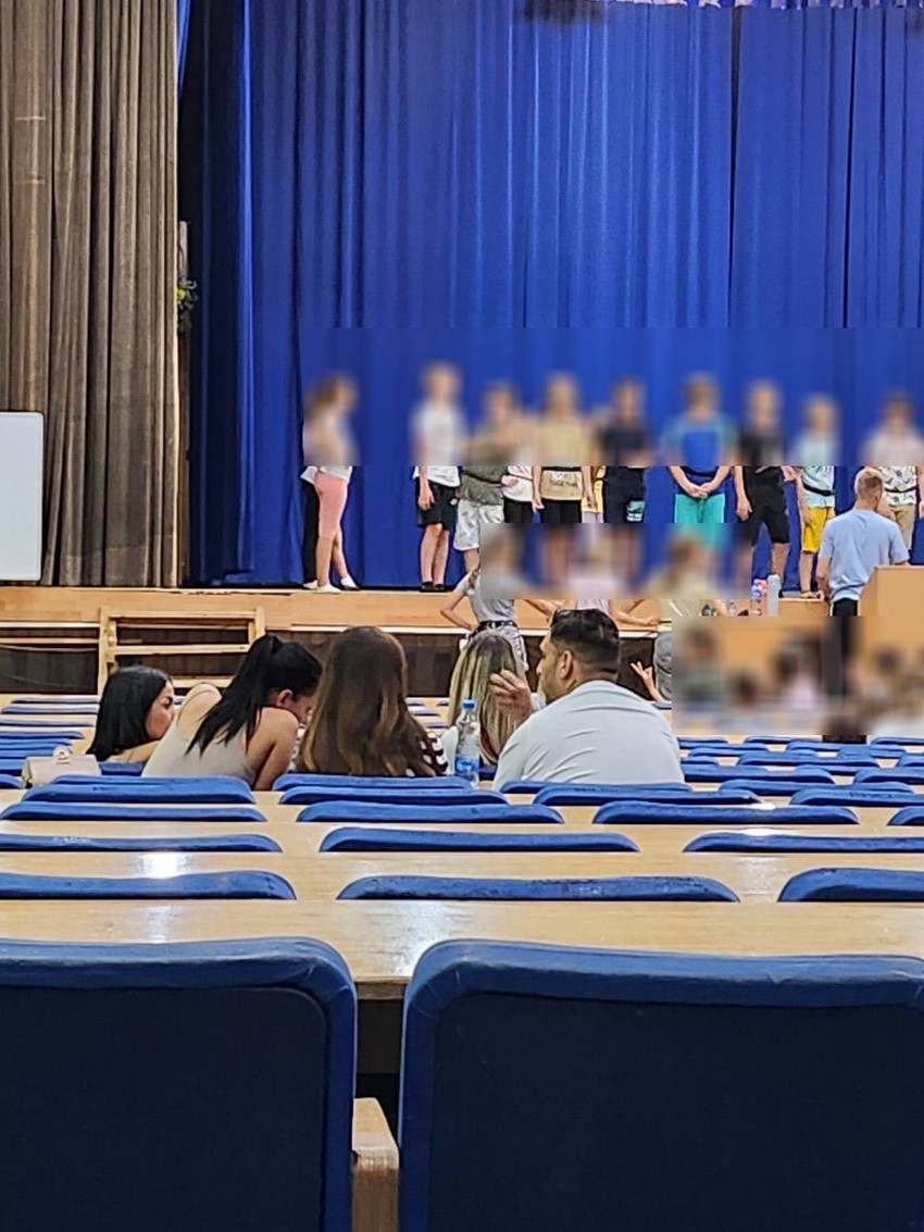 Katarina i Darko Lazić sa Anom Sević