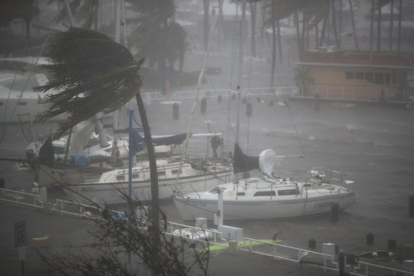 Większość tych wysp zdemolowała Irma 