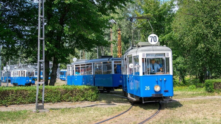 Parada historycznych wagonów