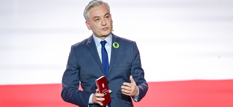 Biedroń ostrzega: Nawrocki to koń trojański