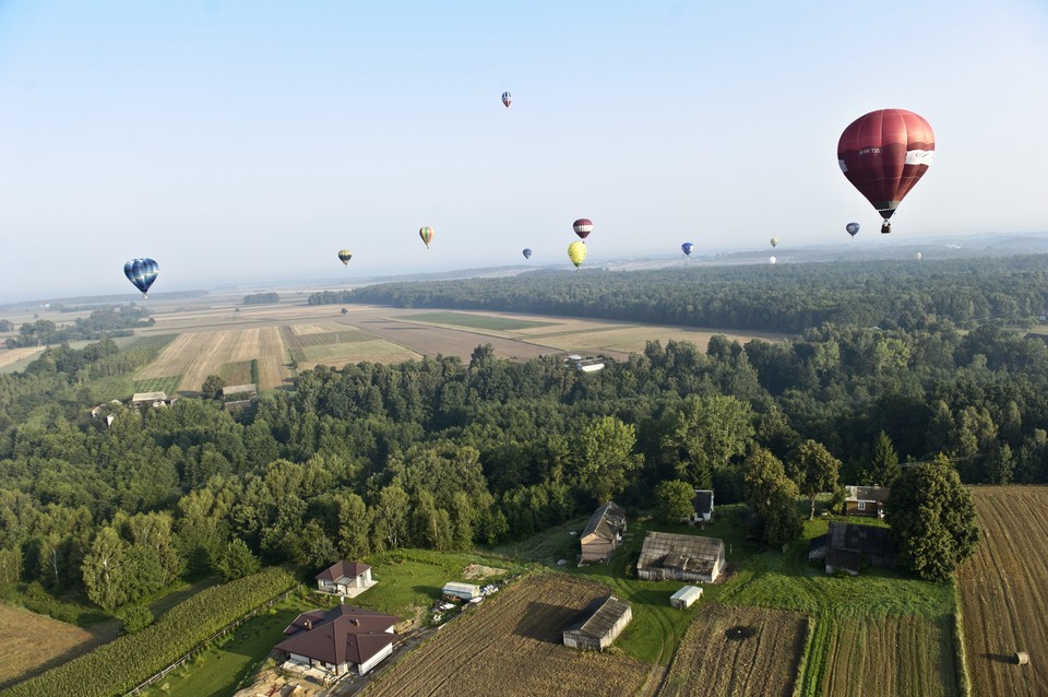 Balony nad Nałęczowem