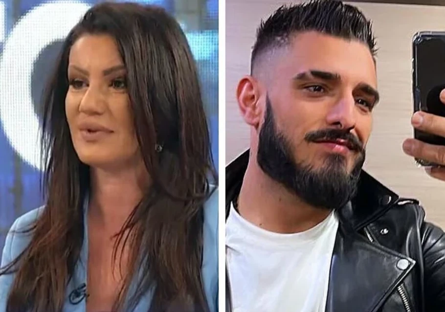 Dušica Grabović i Darko Lazić (Foto: Screenshot TV Pink/Instagram/darkolazicofficial)