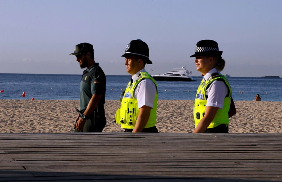 Britanski policajci u Magalufu