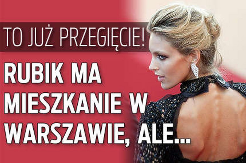 To już przegięcie! Rubik ma mieszkanie w Warszawie, ale...