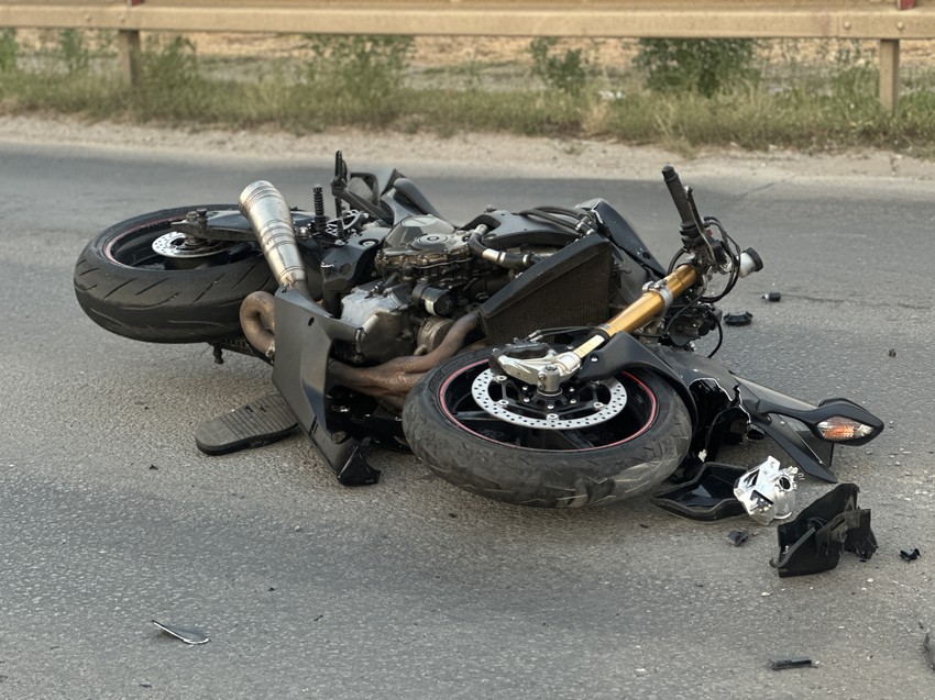 Oboreni motociklista