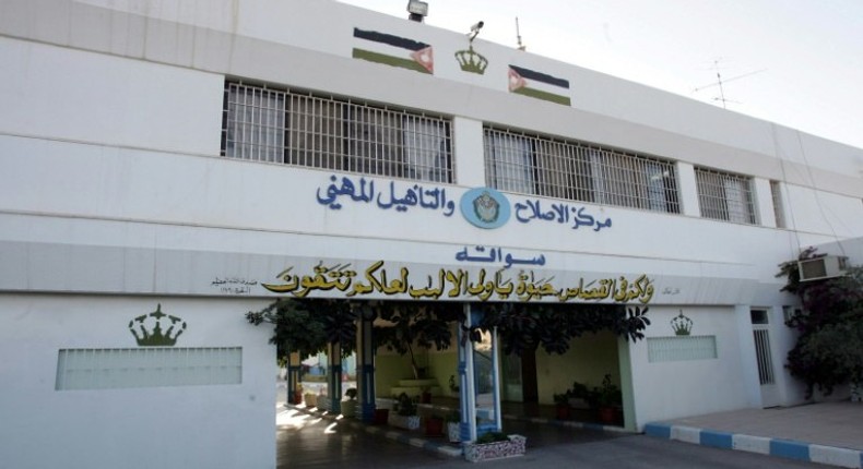 The Suaga (Suwaqa) prison, south of the Jordanian capital Amman