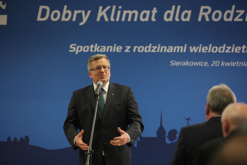 Prezydent Bronisław Komorowski