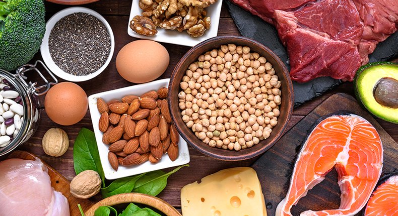 Eating protein-rich foods will help you put on weight