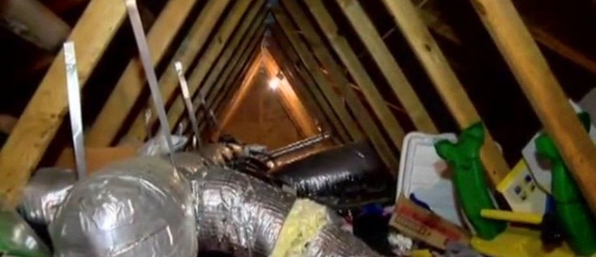 Tavan na kome se krio Trejsin bivši dečko