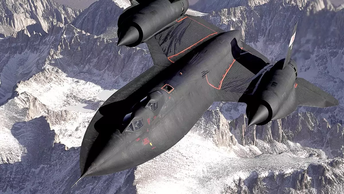 SR-71 Blackbird - egzemplarz szkoleniowy NASA