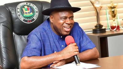 Douye-Diri, Governor of Bayelsa State (Credit: Premium Times Nigeria)