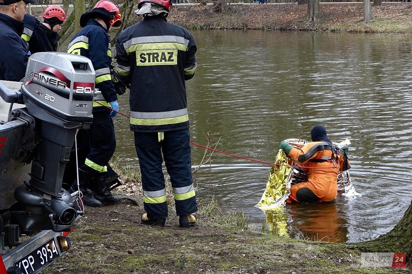 Szokujące odkrycie w Kaliszu. W rzece znaleziono ciało mężczyzny