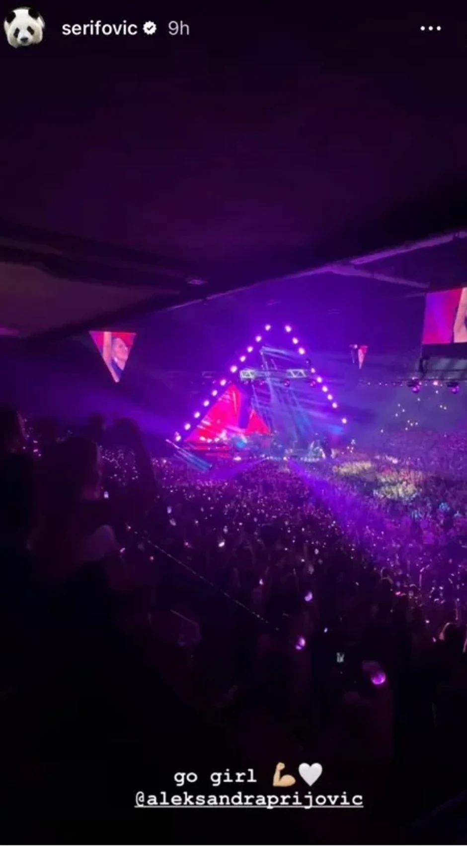 Objava Marije Šerifović