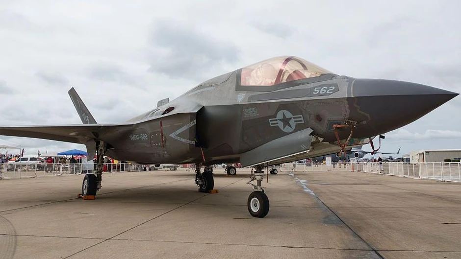 Retki minerali su važni u proizvodnji vojnih letelica, poput američkog aviona F-35 | Foto: Getty Images