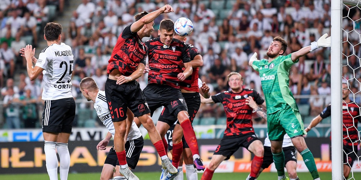 Górnik Zabrze był krok od zwycięstwa w ligowym klasyku. 