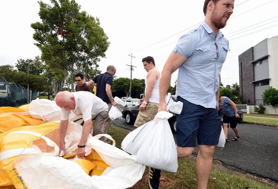 AUSTRALIA CYCLONE MARCIA (Category Five Cyclone Marcia expected landfall)