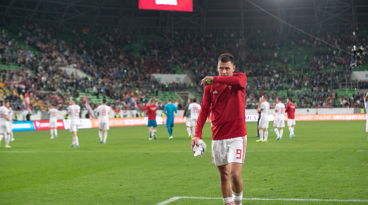 A futballista sajnálja a történteket / Fotó: Zsolnai Péter