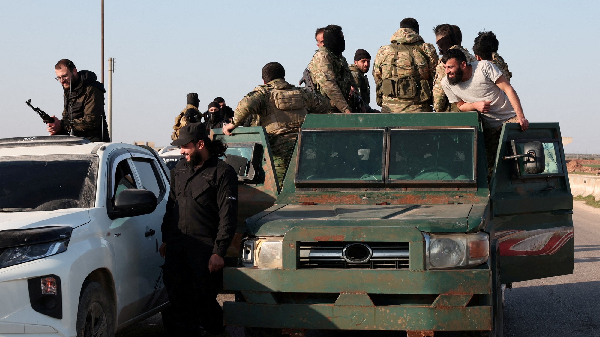 Sýrska armáda, REUTERS/Mahmoud Hassano