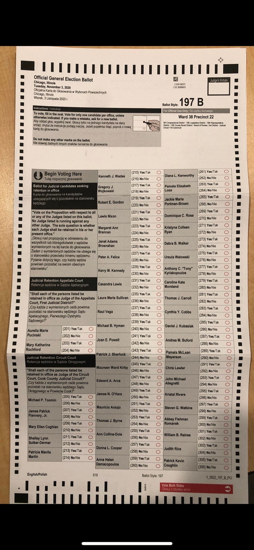 Glasanje u SAD putem pošte