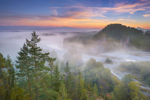 Pieniny - przełom Białki
