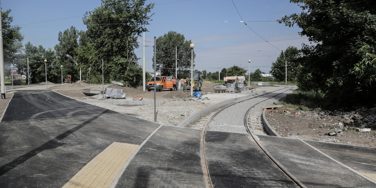 Tramwaje na ul. Przyjaźni we Wrocławiu