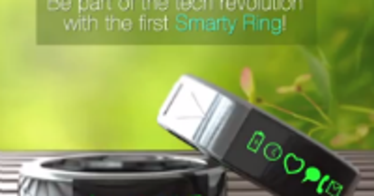 Smarty Ring: nadchodzą inteligentne pierścionki (wideo) - smarty ring
