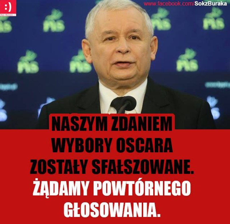 Oscar dla "Idy" to pierwszy taki sukces w historii polskiego kina. Jarosław Kaczyński najwyraźniej jest innego zdania.