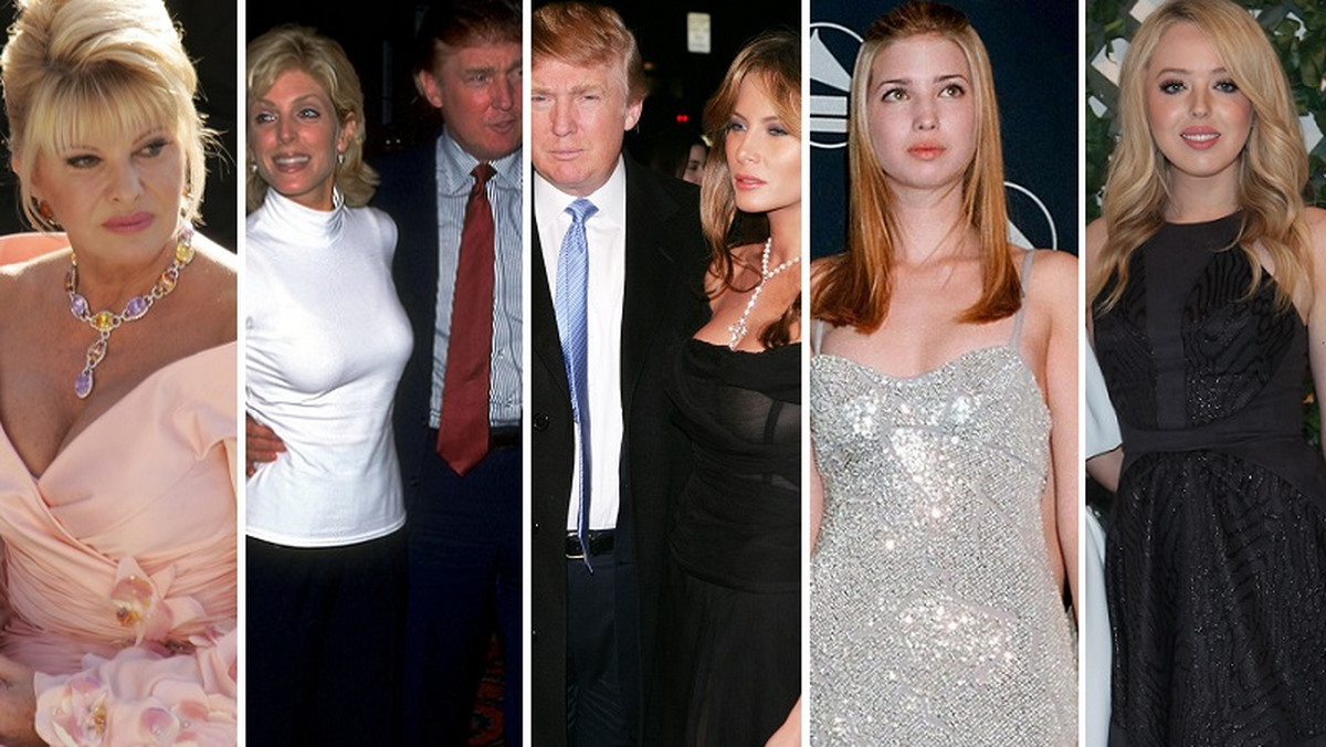 Donald Trump i jego kobiety: żony, córki...