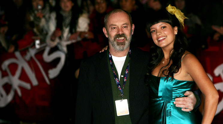 Lily Allen és Keith Allen /Fotó:GettyImages