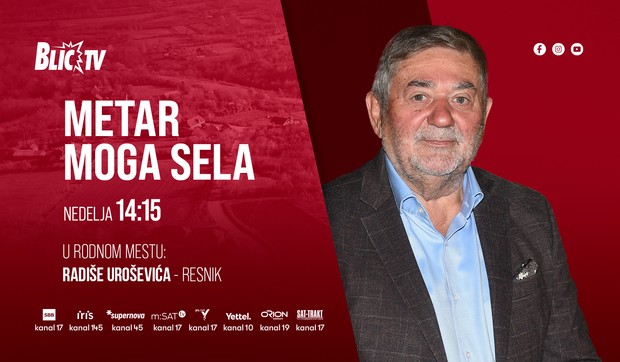 Radiša Urošević, emisija "Metar moga sela"