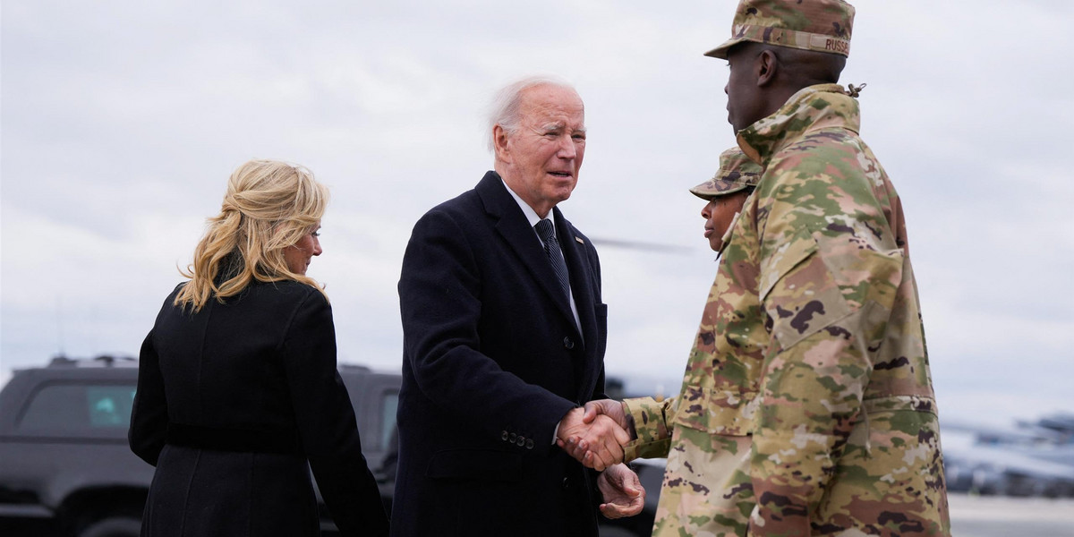 Biden odpowiedział na pytanie, czy wyśle do Polski więcej żołnierzy.