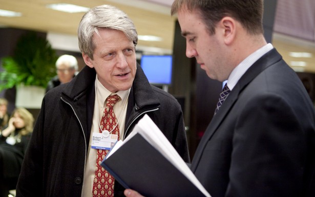 Robert Shiller, profesor ekonomii na Yale University, laureat nagrody Nobla z ekonomiii w 2013 roku