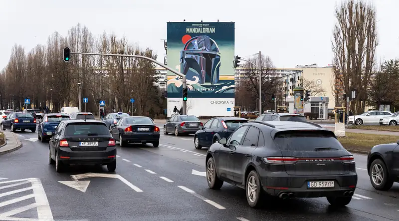 Mural w Gdańsku przy ul. Chłopskiej 