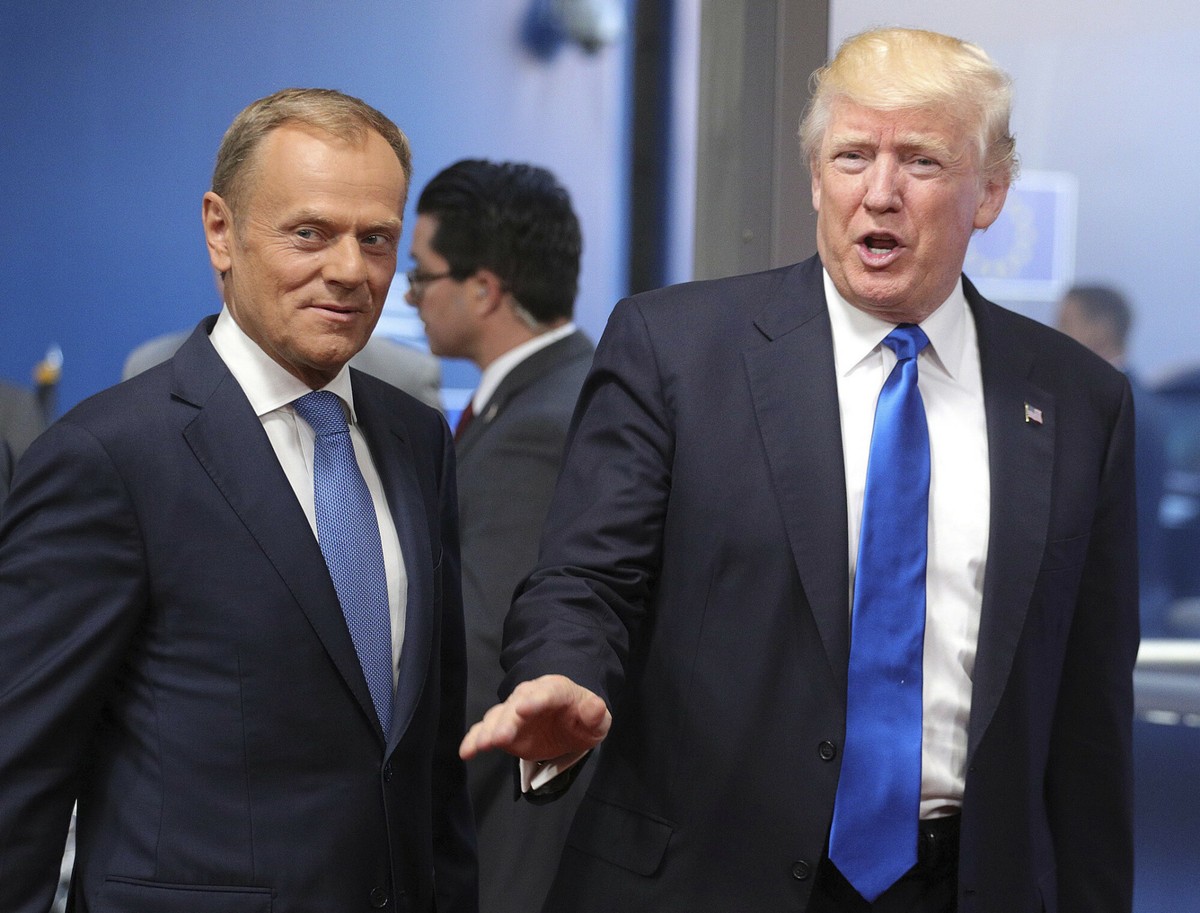 Donald Tusk, Donald Trump