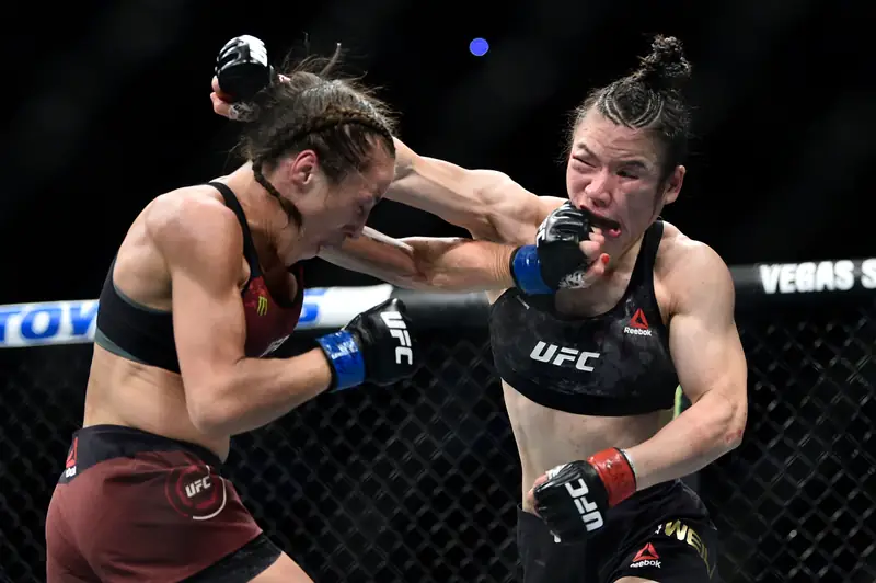 UFC 248: Zhang v Jedrzejczyk / Chris Unger / Getty Images