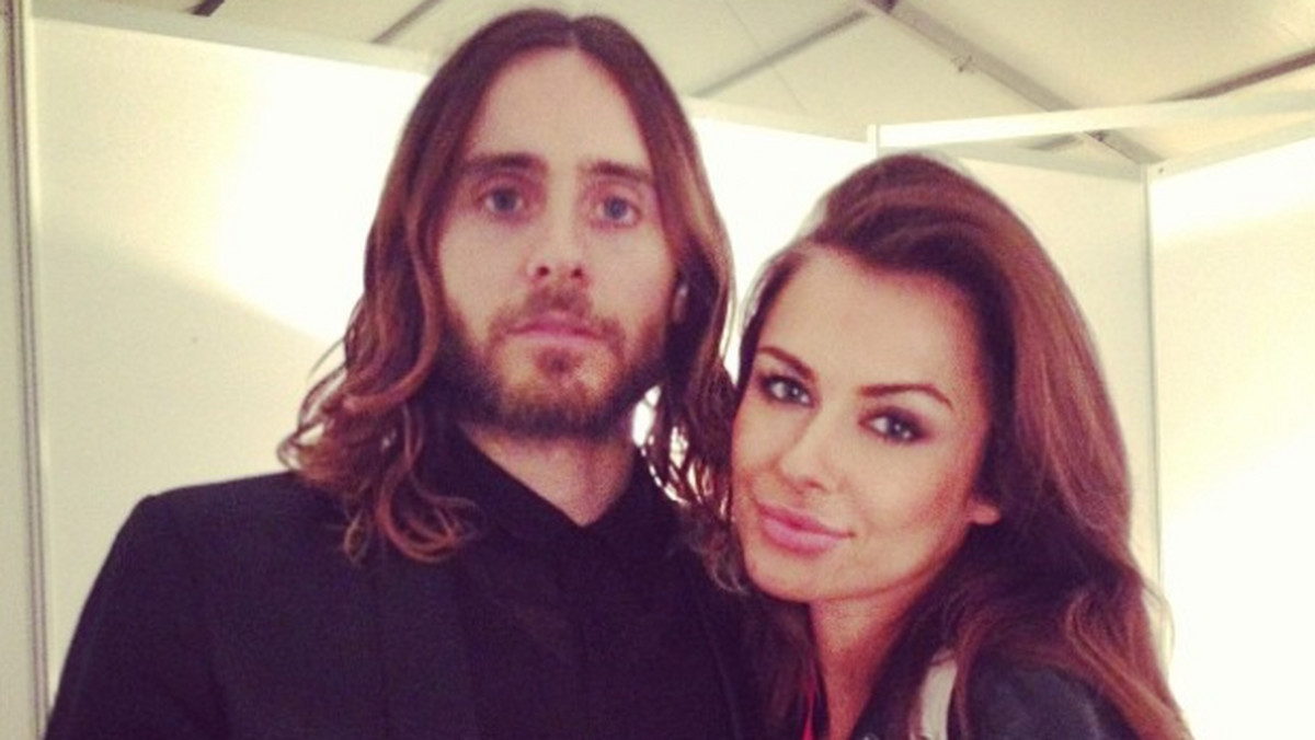 Natalia Siwiec z Jaredem Leto