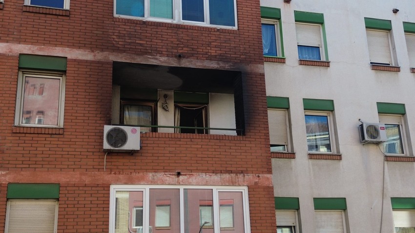 Požar u stanu u Novom Sadu