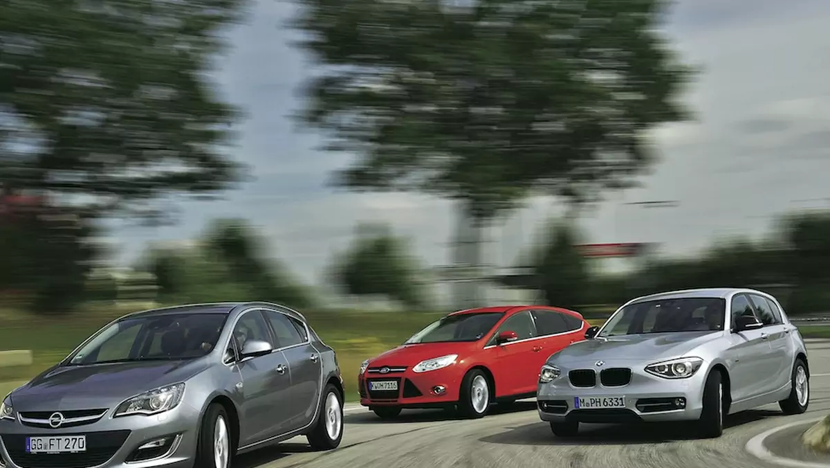 BMW 118i, Ford Focus, Opel Astra - porównanie