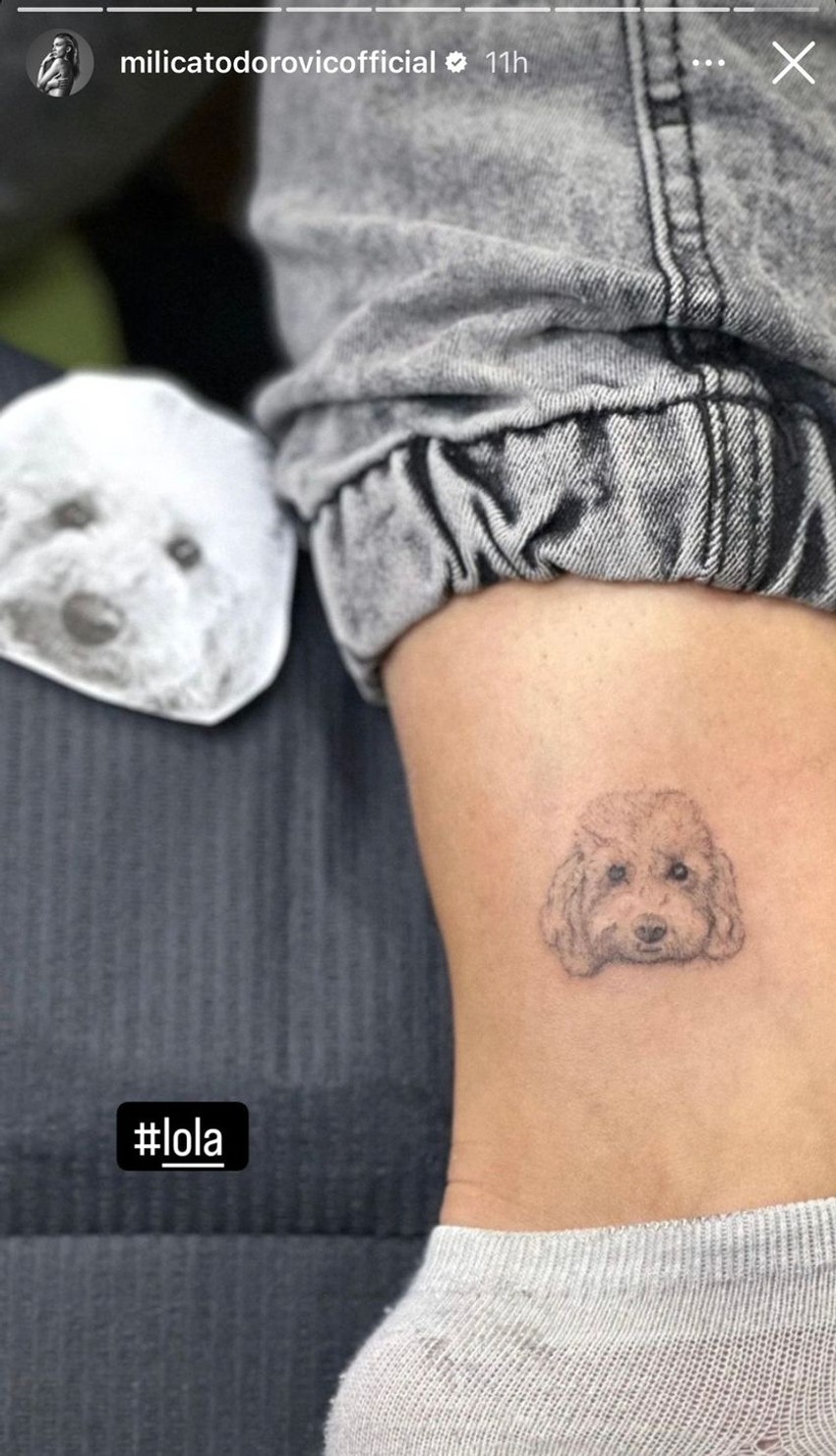 Tetovaže Milice Todorović