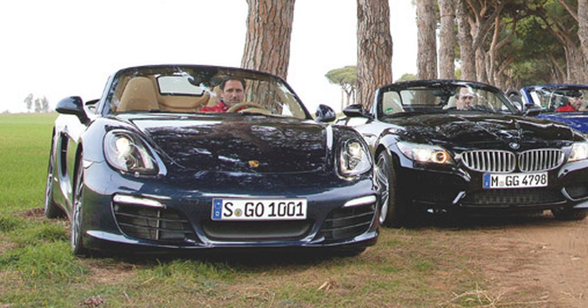 Boxster kontra BMW Z4, Audi TT i Mercedes SLK czy Porsche