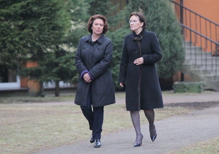 Ewa Kopacz u ewakuowanych z Donbasu