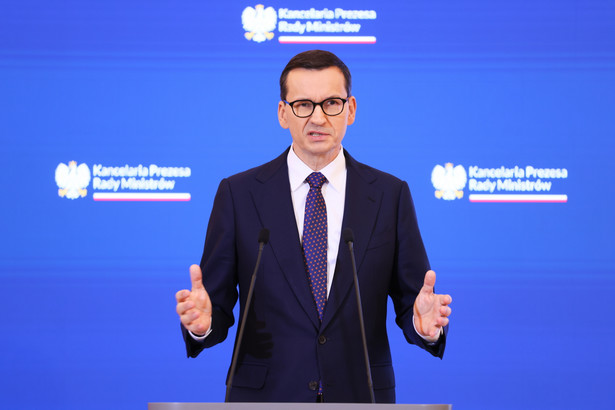 Premier Mateusz Morawiecki