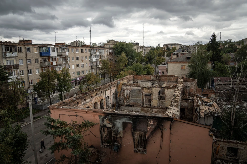 Ukrajinski grad Izjum nakon povlačenja ruskih snaga