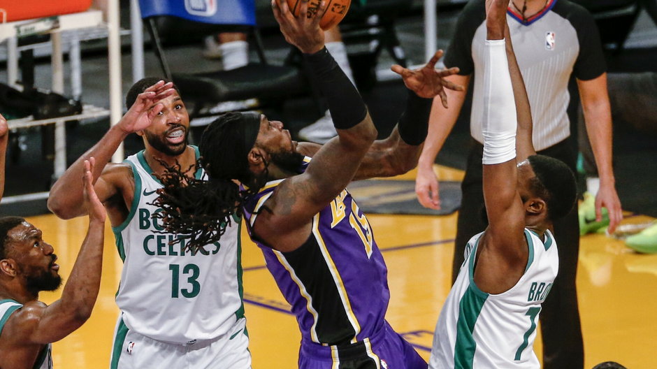 Mecz Los Angeles Lakers - Boston Celtics, 16.04.2021 r.