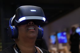 Shipments of virtual reality headsets have surpassed 1 million for the first time in a single quarter