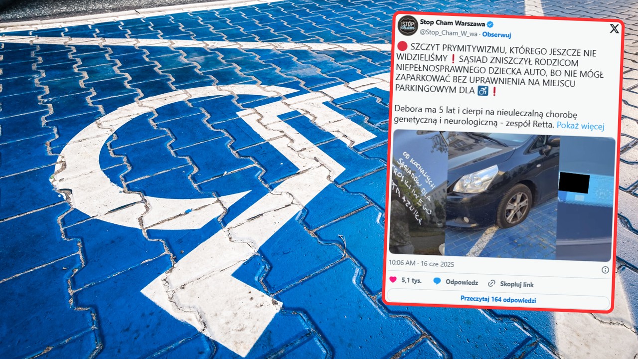 Sąsiedzka zemsta na rodzicach chorej dziewczynki. Zniszczyli im auto
