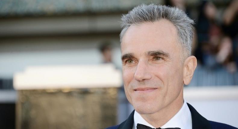 Actor Daniel Day-Lewis arrives at the Oscars in 2013 in Hollywood, California