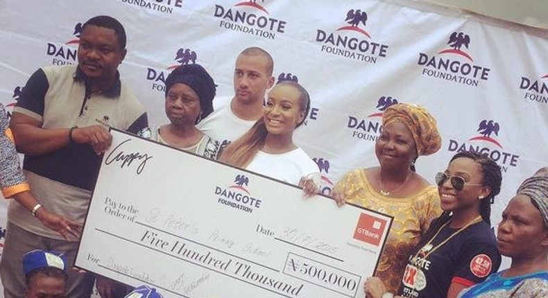 DJ Cuppy donating N500, 000