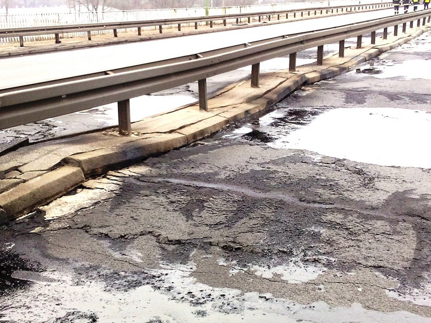 Pożar mostu Łazienkowskiego