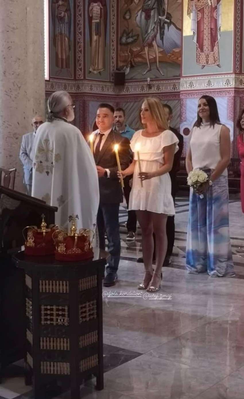 Đorđe Stojković, venčanje